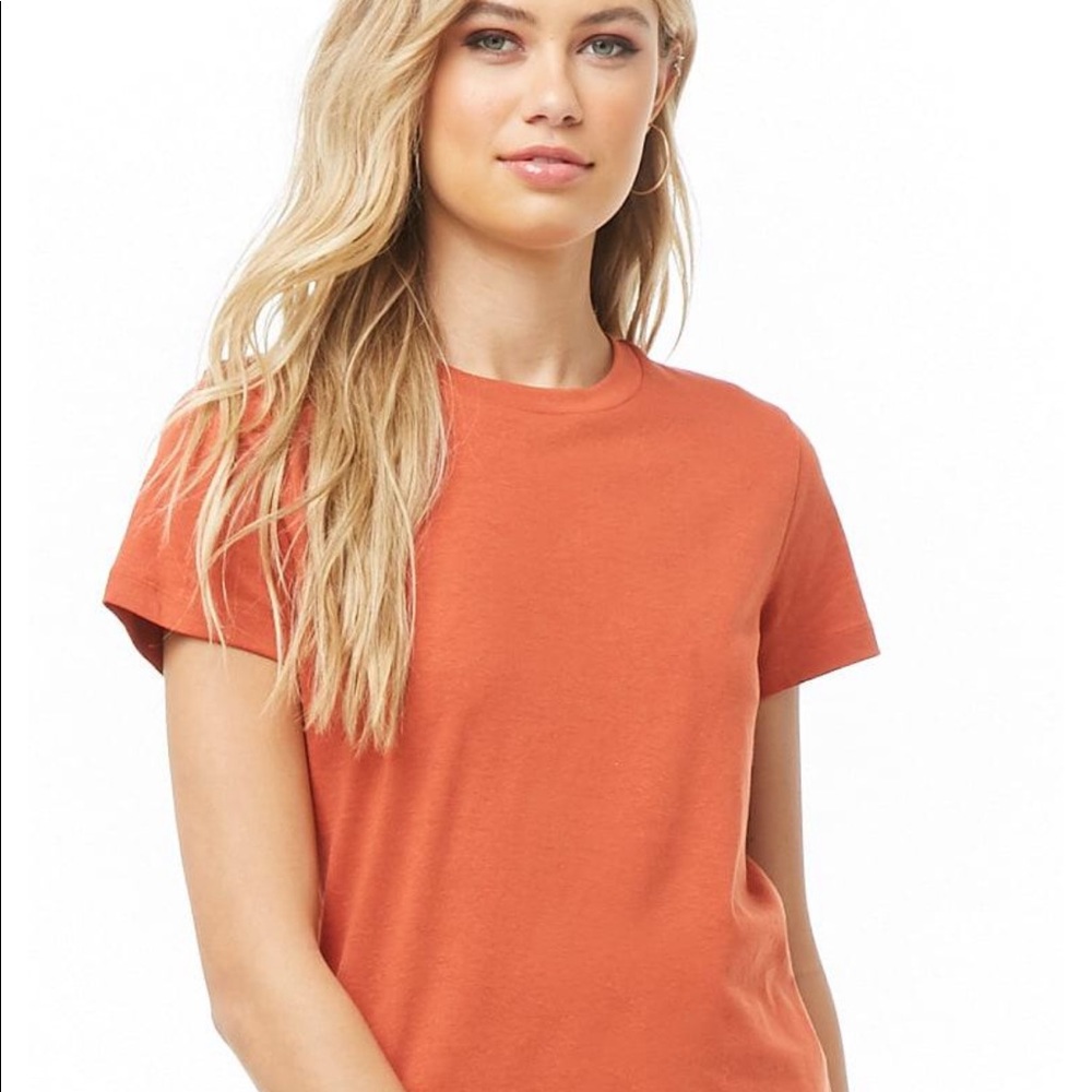 Forever 21 Orange Tee
